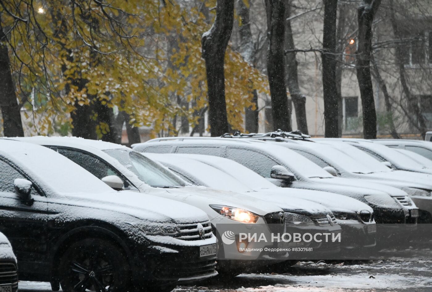 Снег в Москве