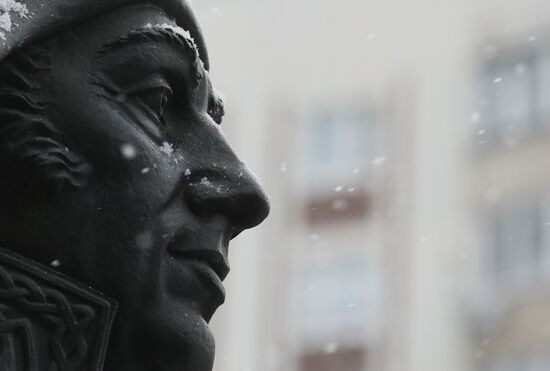 Снег в Москве