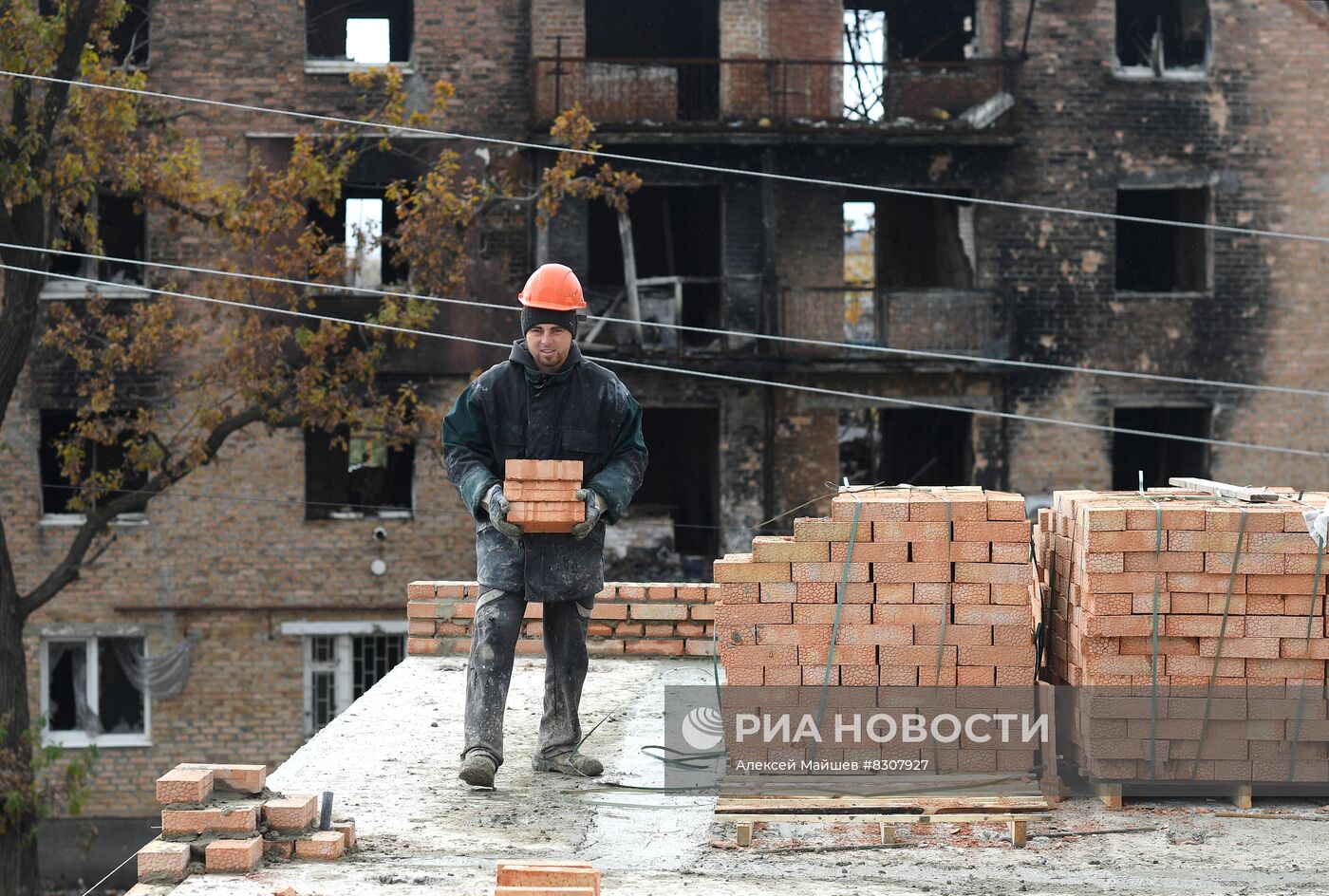 Восстановление Волновахи в ДНР