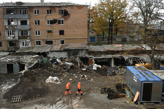  Восстановление Волновахи в ДНР