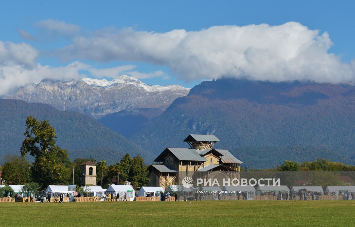 Праздник урожая в Абхазии