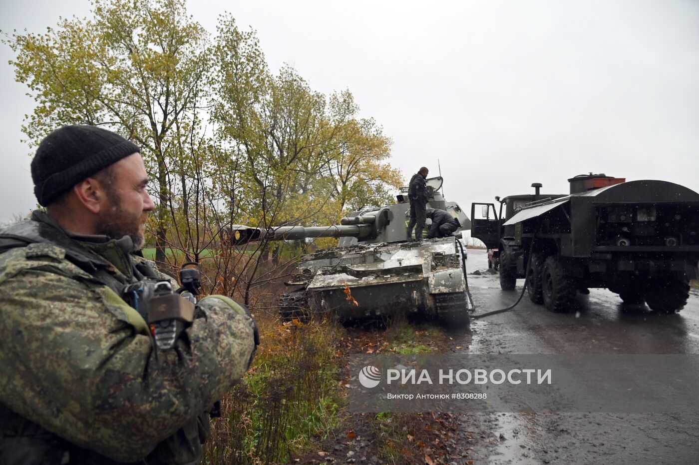 Военнослужащие МО РФ выполняют боевые задачи в Харьковской области