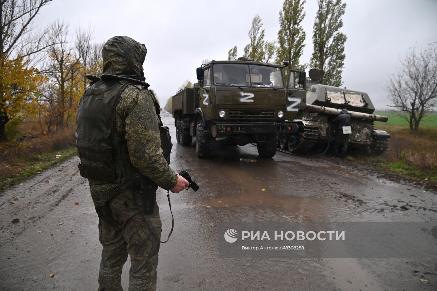 Военнослужащие МО РФ выполняют боевые задачи в Харьковской области