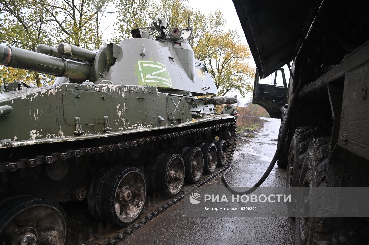 Военнослужащие МО РФ выполняют боевые задачи в Харьковской области