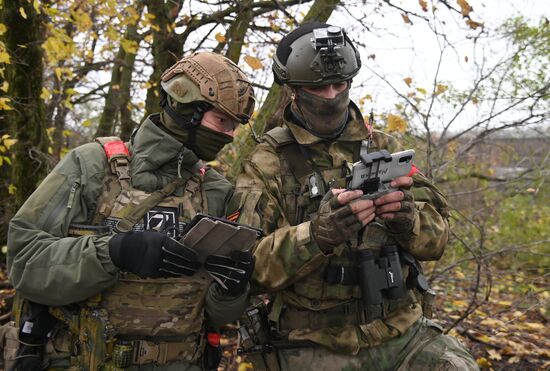 Военнослужащие МО РФ выполняют боевые задачи в Харьковской области