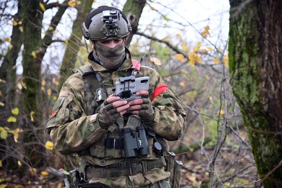 Военнослужащие МО РФ выполняют боевые задачи в Харьковской области