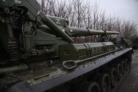 Военнослужащие МО РФ выполняют боевые задачи в Харьковской области