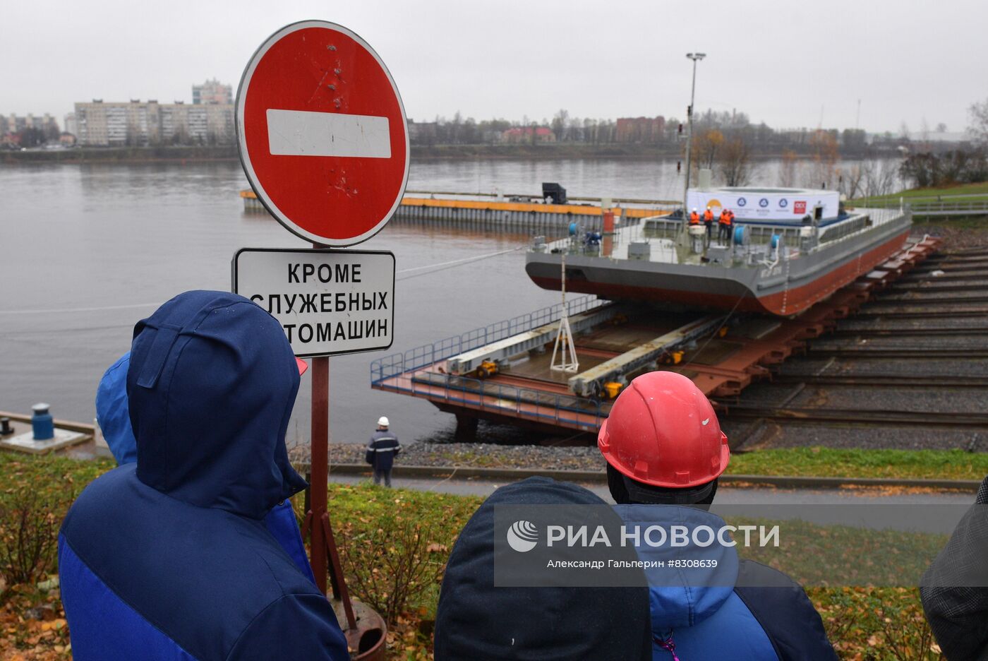 Отправка катушки термоядерного реактора ИТЭР со Средне-Невского судостроительного завода