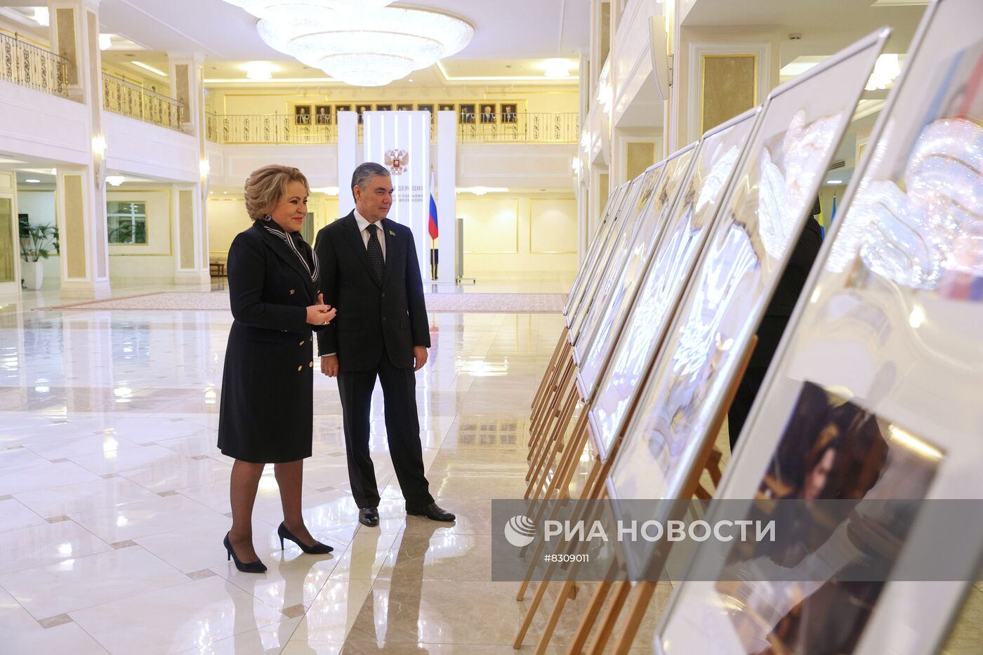 Визит главы верхней палаты парламента Туркмении Г. Бердымухамедова в Москву