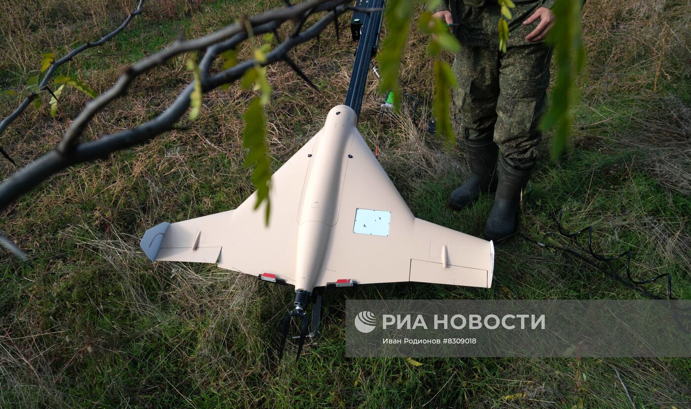 Запуск беспилотников ВС РФ на Николаево-Криворожском направлении