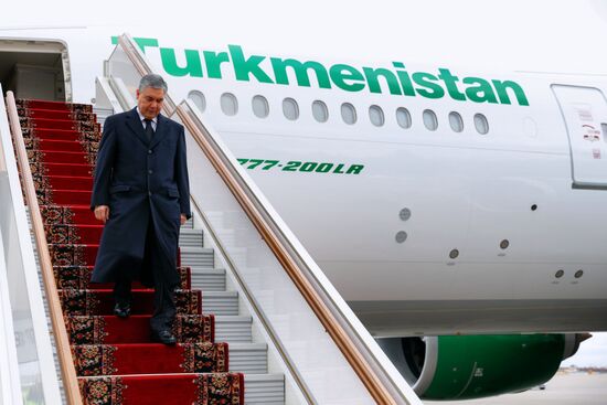 Визит главы верхней палаты парламента Туркмении Г. Бердымухамедова в Москву