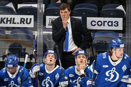 Хоккей. КХЛ. Матч "Динамо" (Москва) - "Металлург" (Магнитогорск)