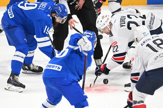 Хоккей. КХЛ. Матч "Динамо" (Москва) - "Металлург" (Магнитогорск)