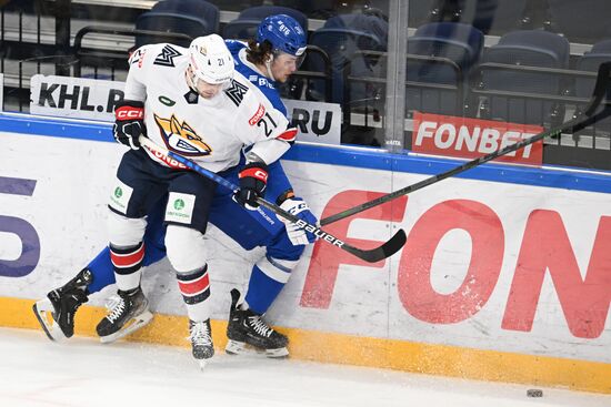 Хоккей. КХЛ. Матч "Динамо" (Москва) - "Металлург" (Магнитогорск)
