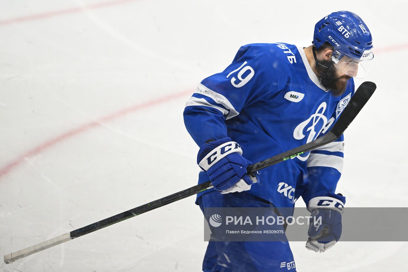 Хоккей. КХЛ. Матч "Динамо" (Москва) - "Металлург" (Магнитогорск)