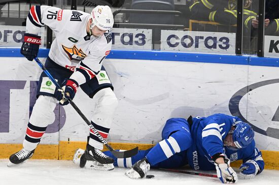 Хоккей. КХЛ. Матч "Динамо" (Москва) - "Металлург" (Магнитогорск)