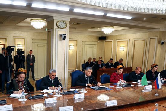 Визит главы верхней палаты парламента Туркмении Г. Бердымухамедова в Москву