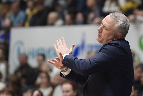 Баскетбол. Единая лига ВТБ. Матч "Зенит" - ЦСКА