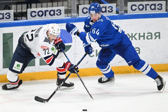 Хоккей. КХЛ. Матч "Динамо" (Москва) - "Металлург" (Магнитогорск)