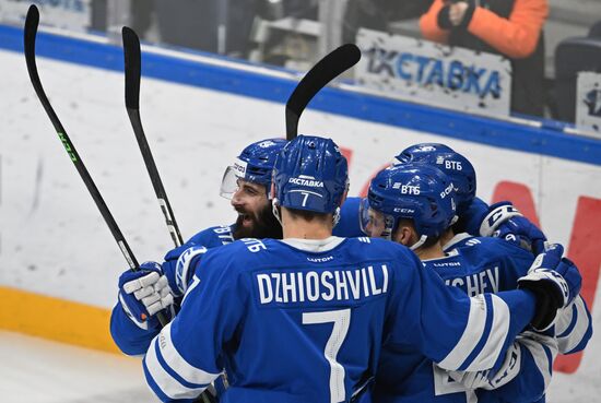 Хоккей. КХЛ. Матч "Динамо" (Москва) - "Металлург" (Магнитогорск)