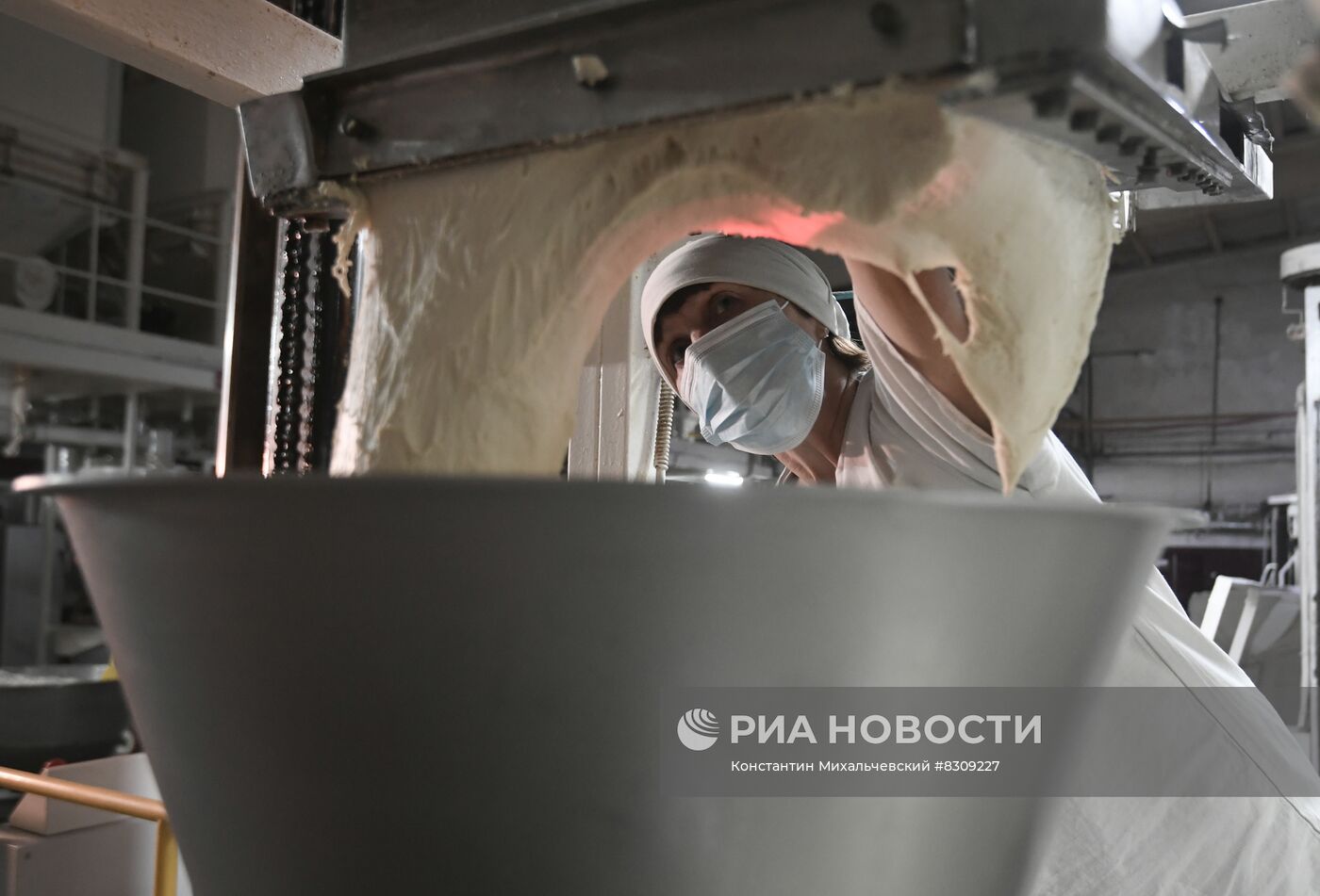 Работа Бердянского хлебокомбината