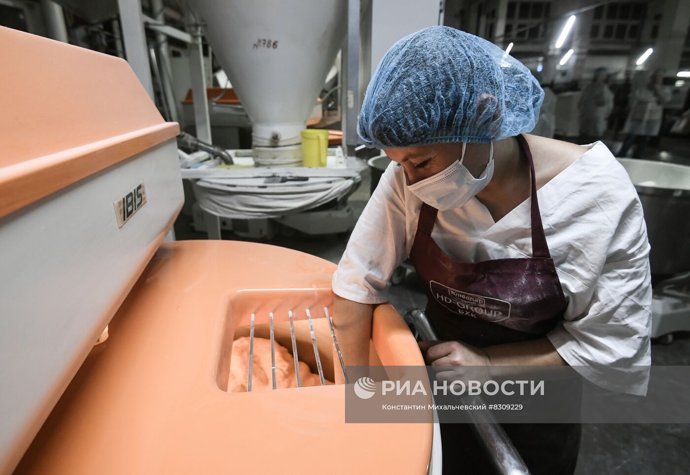 Работа Бердянского хлебокомбината