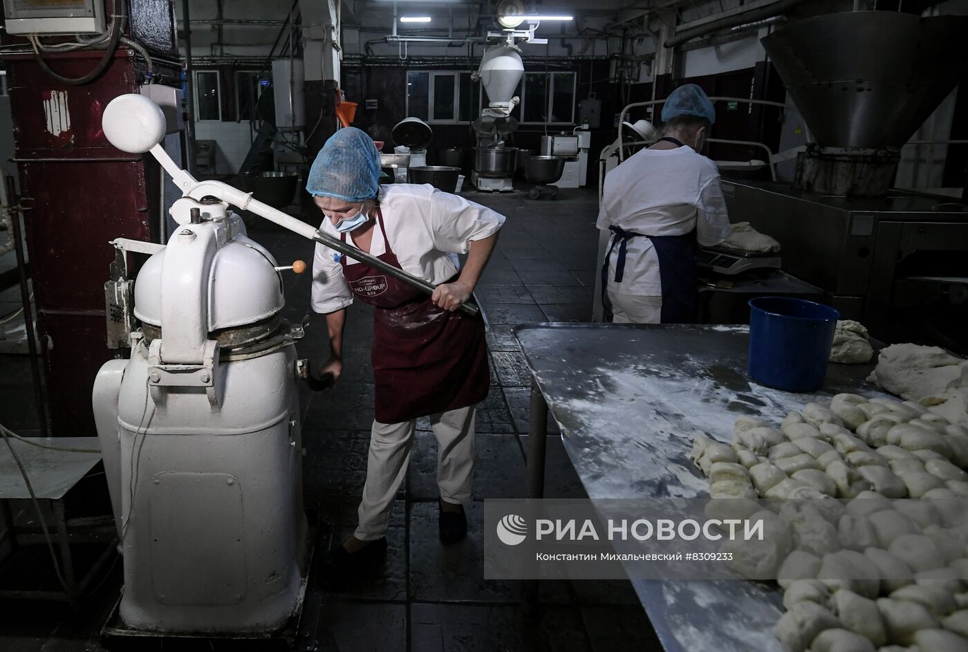 Работа Бердянского хлебокомбината