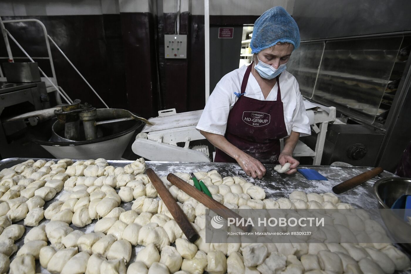 Работа Бердянского хлебокомбината