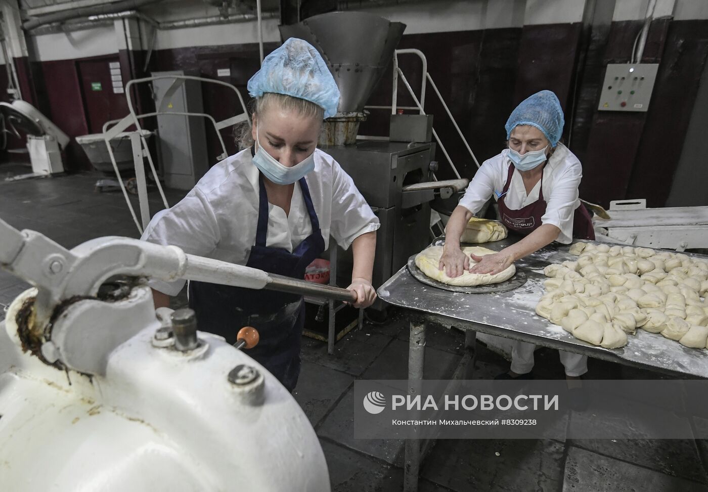 Работа Бердянского хлебокомбината