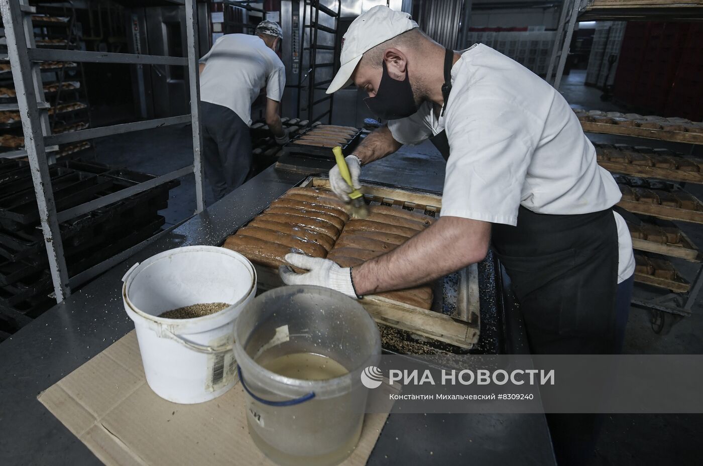 Работа Бердянского хлебокомбината