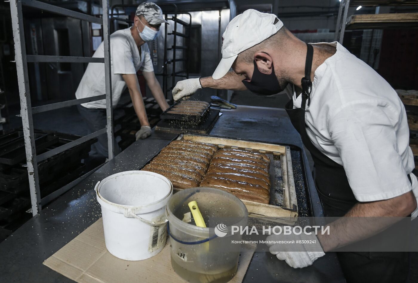 Работа Бердянского хлебокомбината