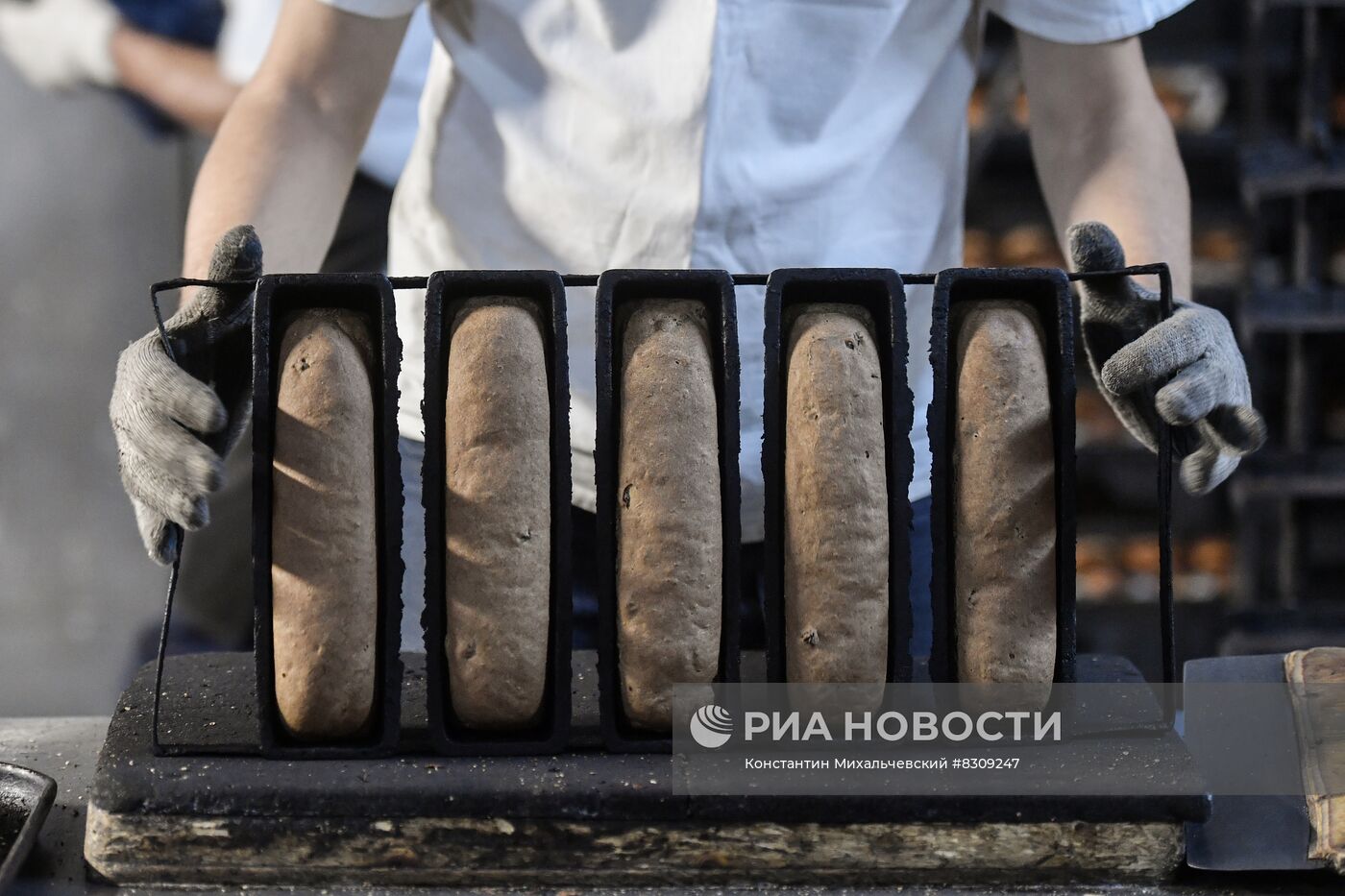 Работа Бердянского хлебокомбината