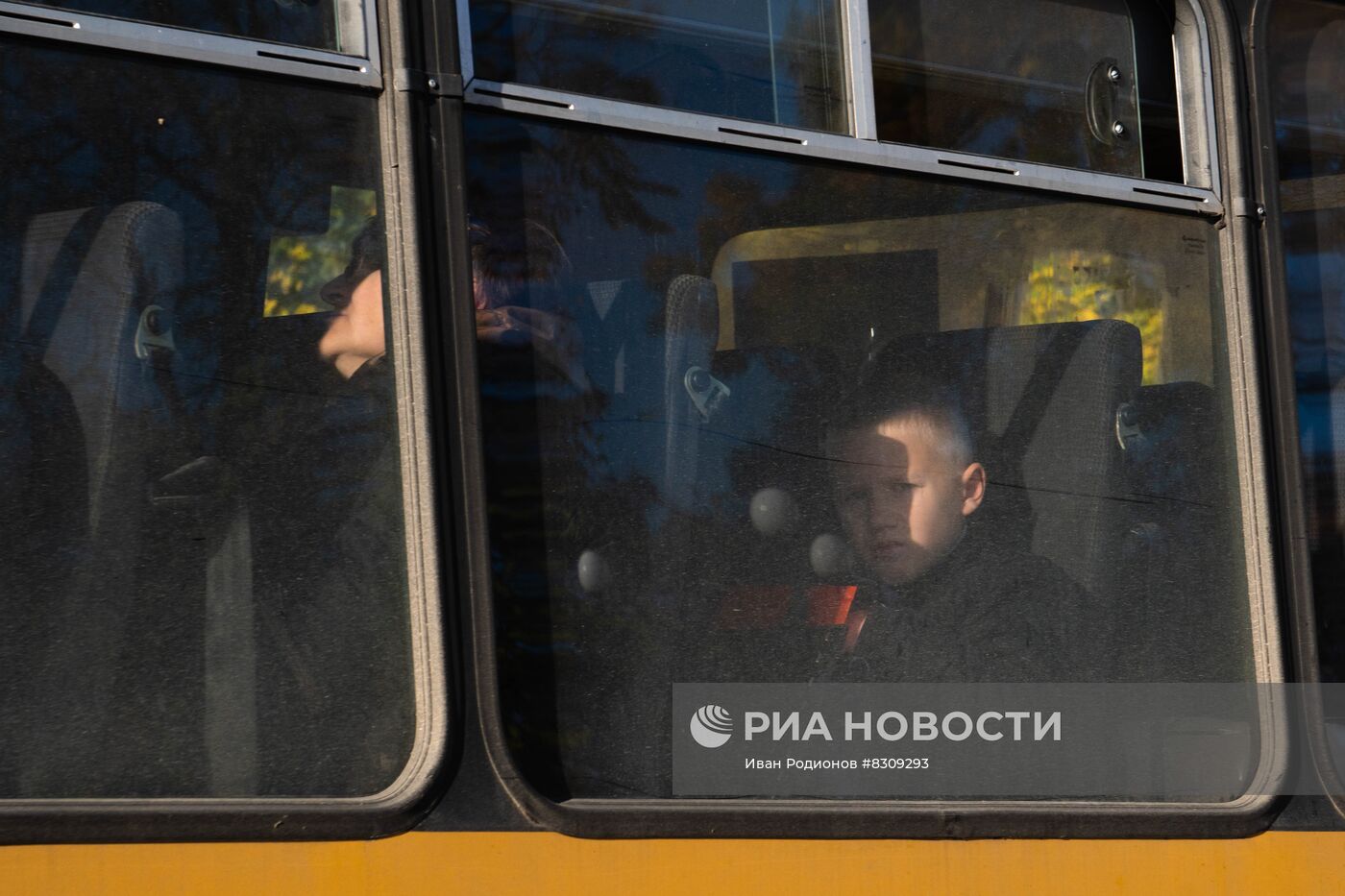 Эвакуация жителей Новой Каховки