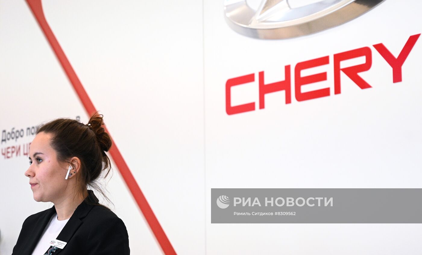 Работа официального дилерского центра Chery ТЦ "Кунцево"