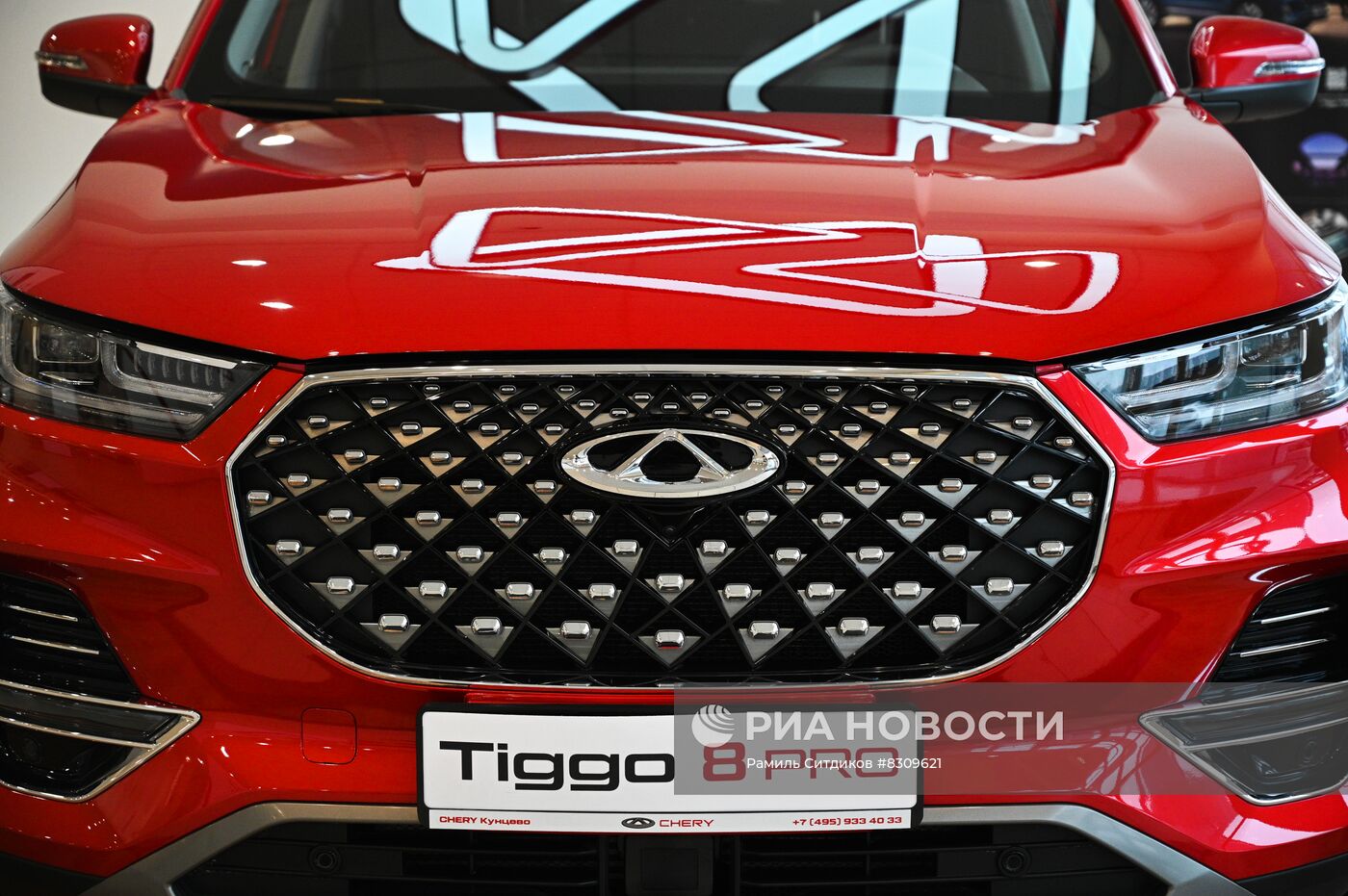 Работа официального дилерского центра Chery ТЦ "Кунцево"