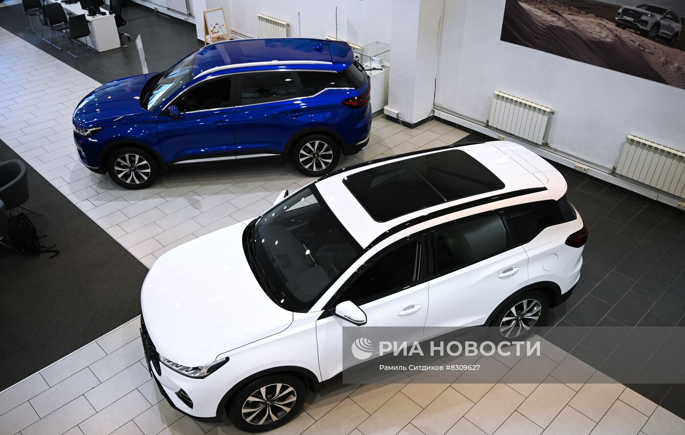 Работа официального дилерского центра Chery ТЦ "Кунцево"