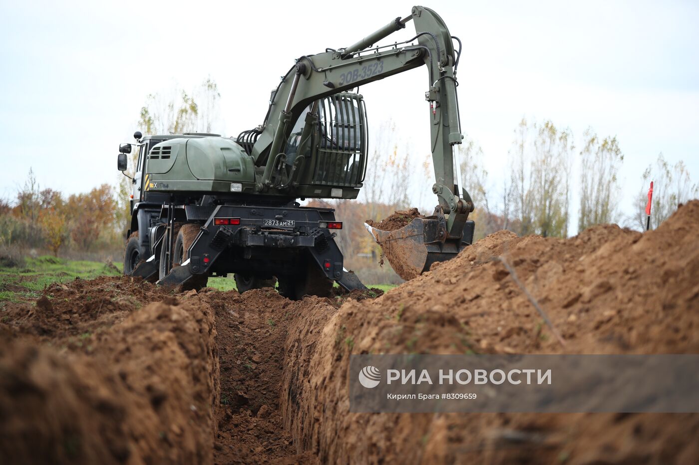 Военная подготовка мобилизованных перед отправкой в войска РФ