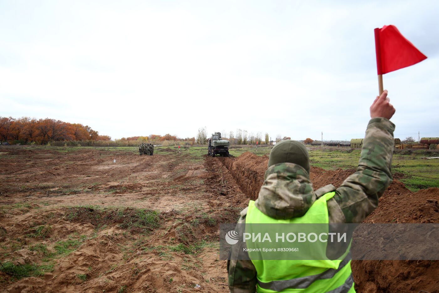 Военная подготовка мобилизованных перед отправкой в войска РФ