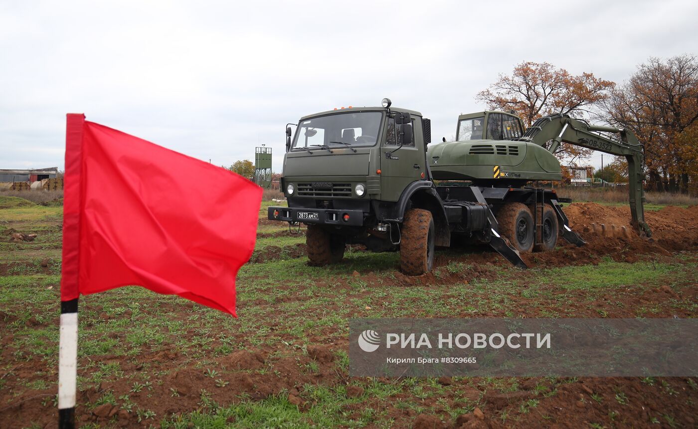 Военная подготовка мобилизованных перед отправкой в войска РФ