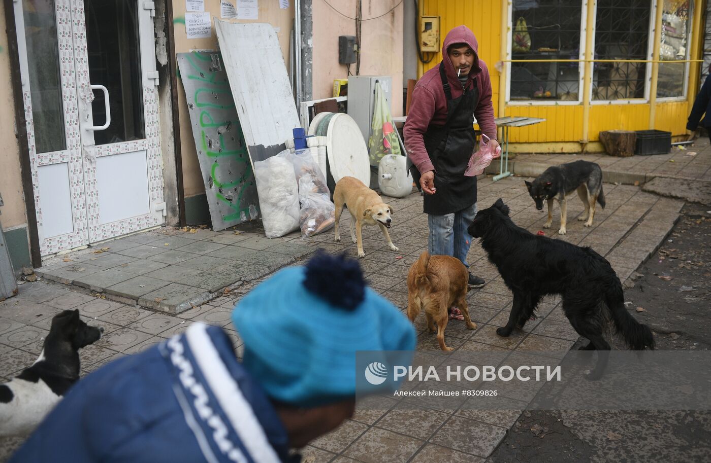 Мирная жизнь в Мариуполе