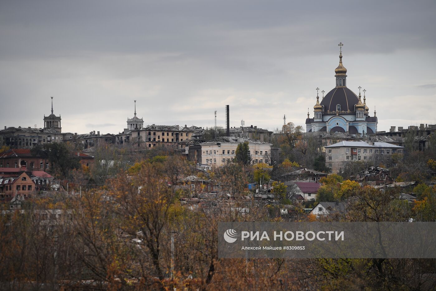 Мирная жизнь в Мариуполе