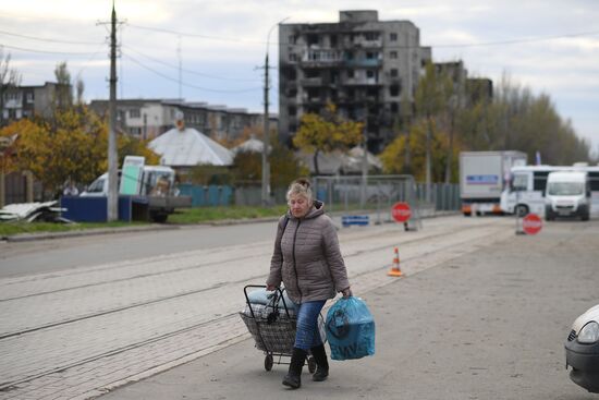 Мирная жизнь в Мариуполе