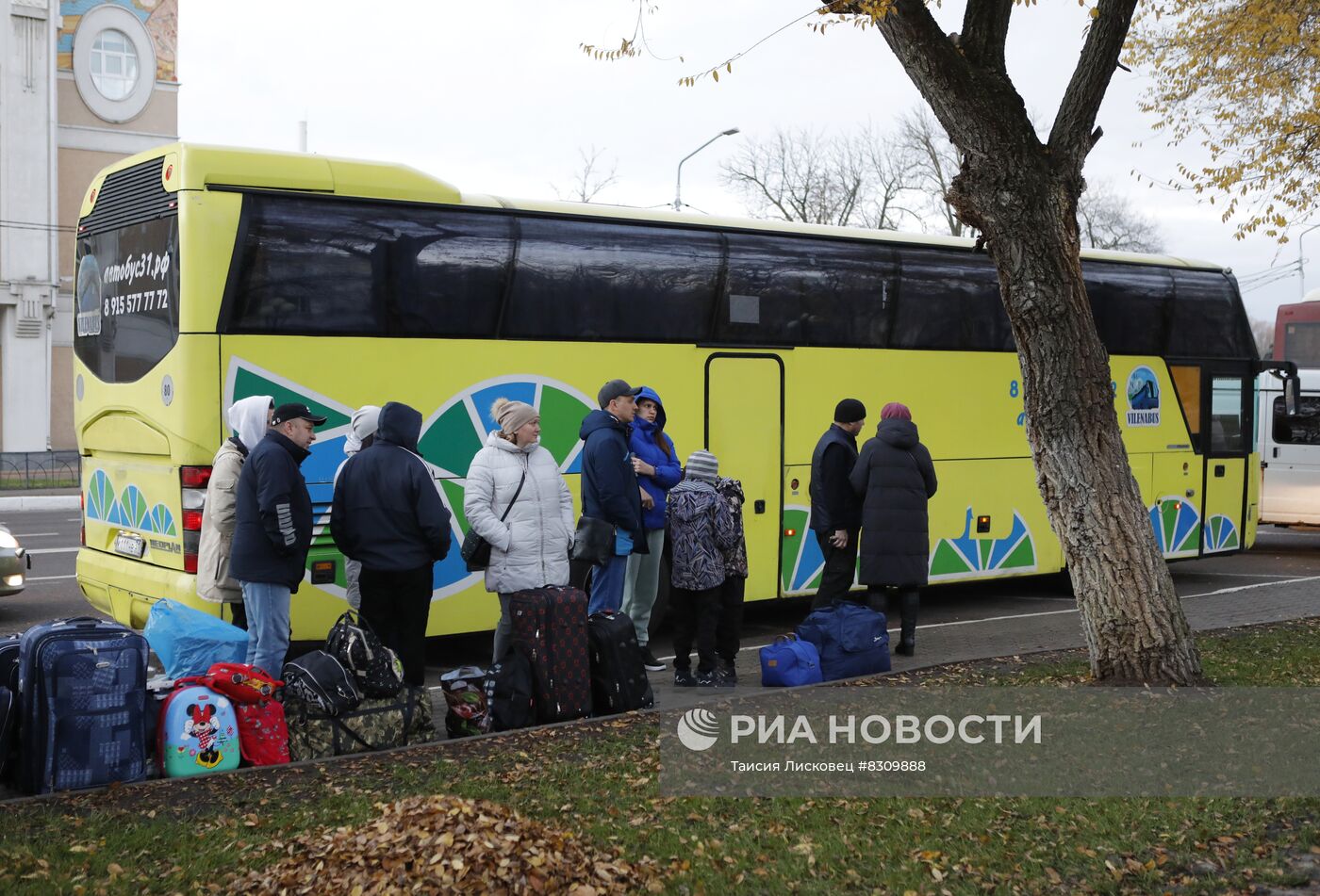 Переселение жителей Белгородской области в безопасные места 