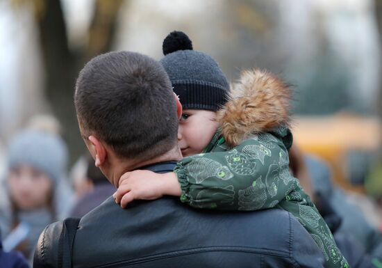 Переселение жителей Белгородской области в безопасные места 