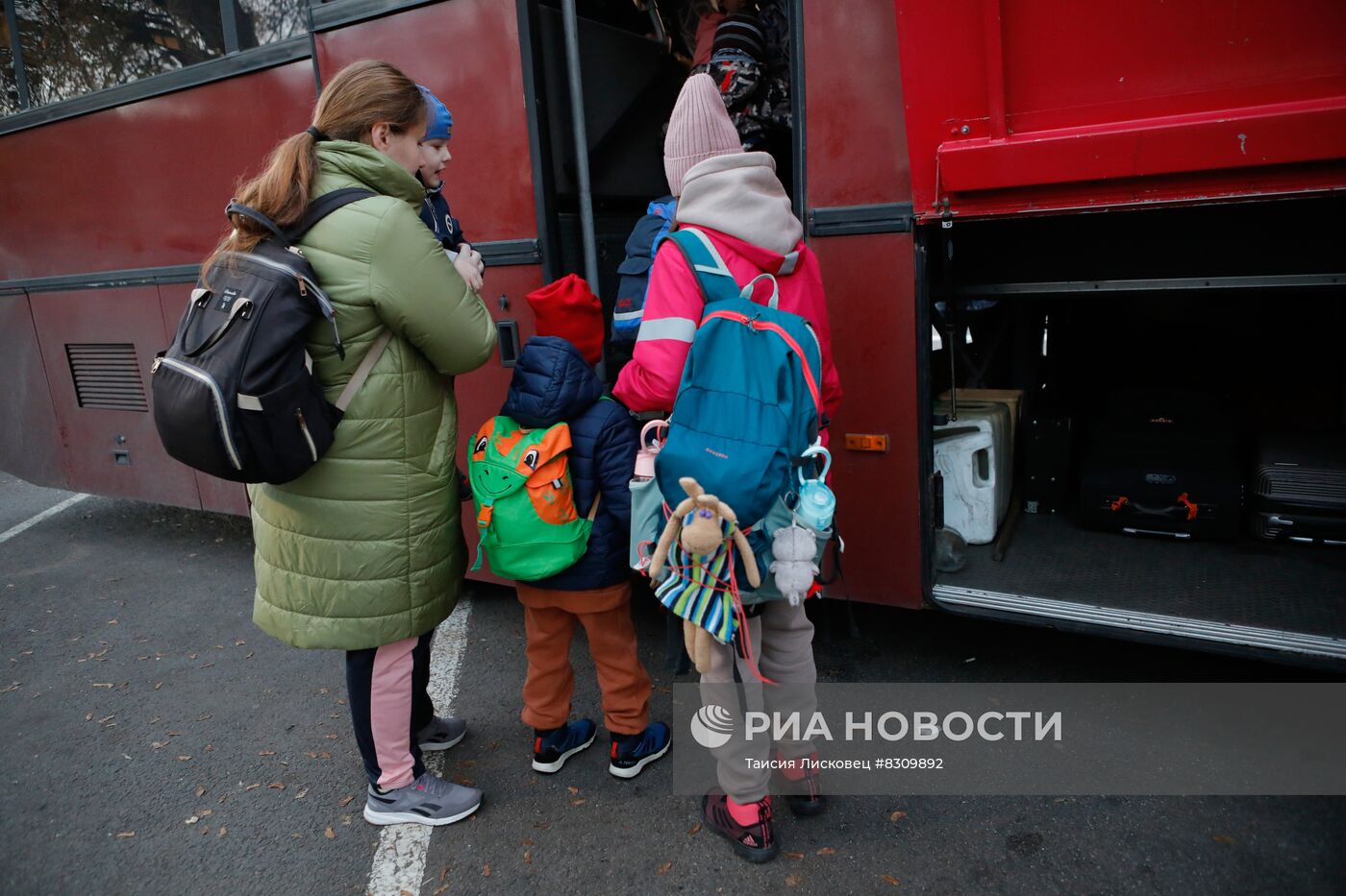 Переселение жителей Белгородской области в безопасные места 