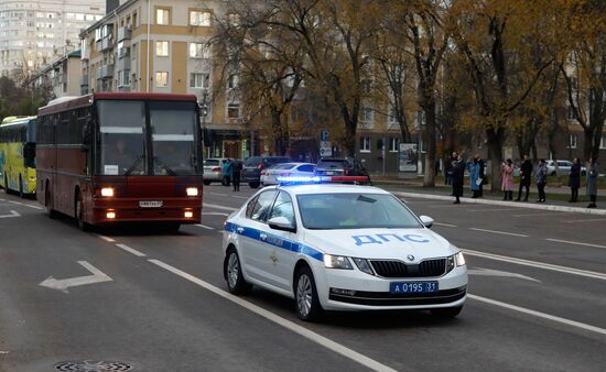 Переселение жителей Белгородской области в безопасные места 