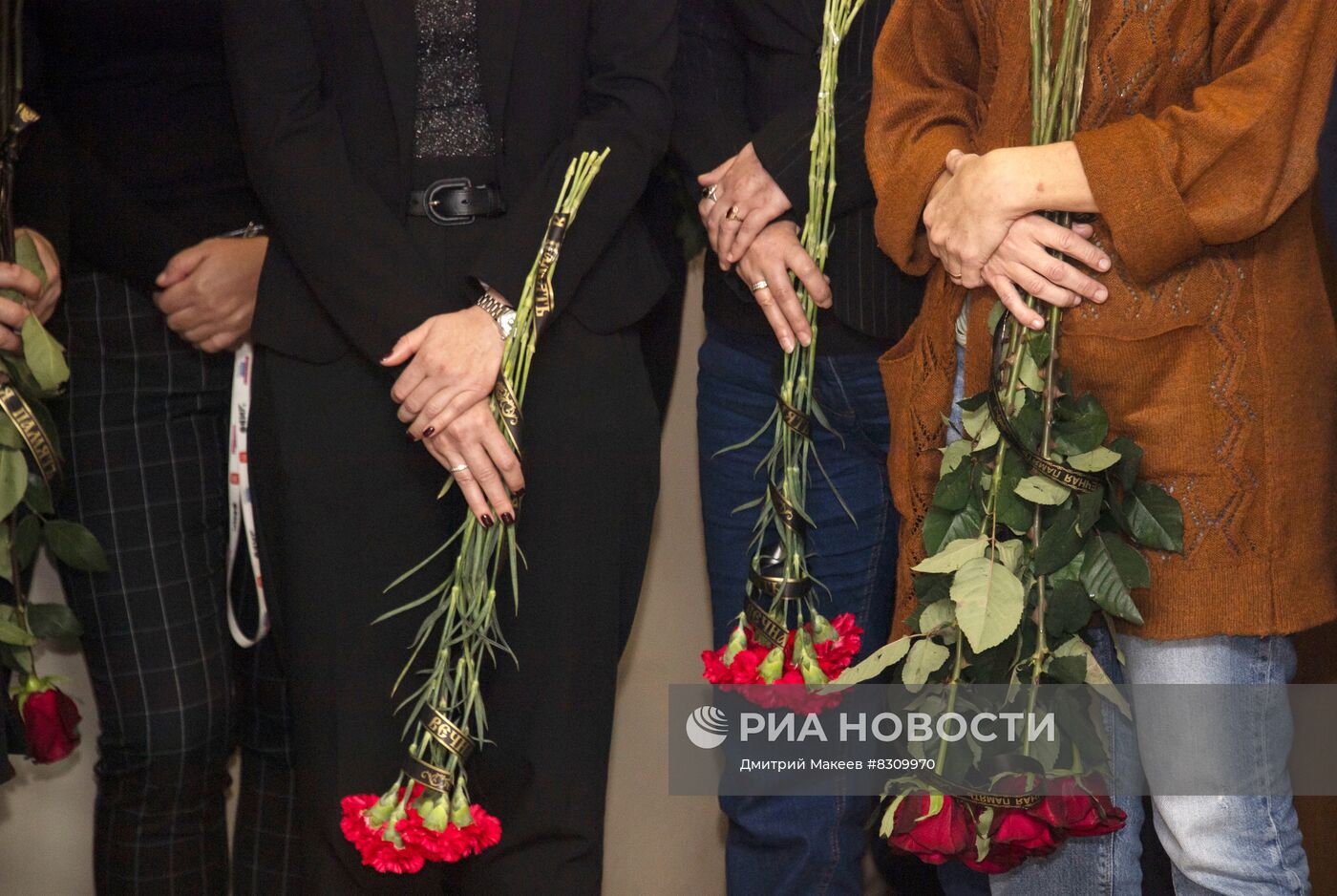 Прощание с журналисткой Светланой Бабаевой в Симферополе