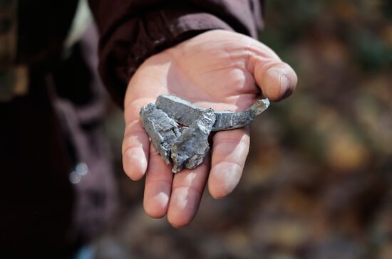 Последствия обстрела Донецка