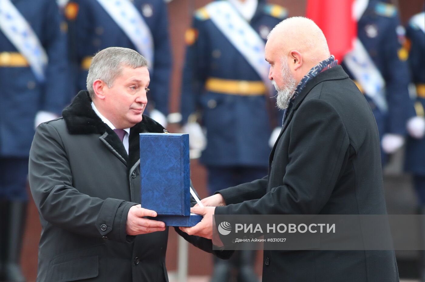 Открытие мемориала Воину-освободителю в Кузбассе