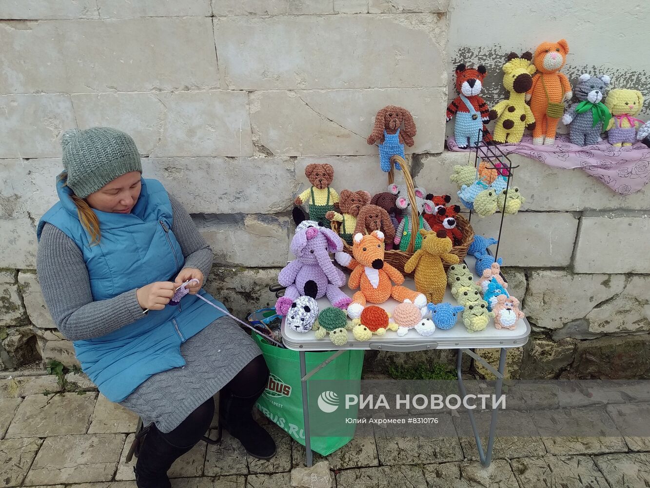 Коломенская мастерица вязаных игрушек